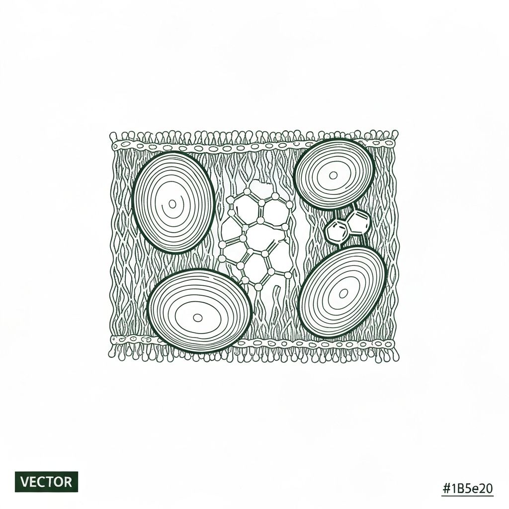 Mitochondrien und ATP-Synthesedarstellung